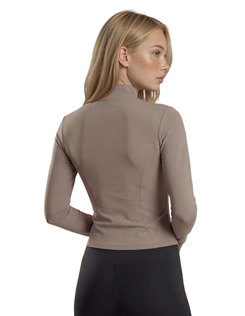 Chamarra para entrenamiento active essentials activewear de mujer 10