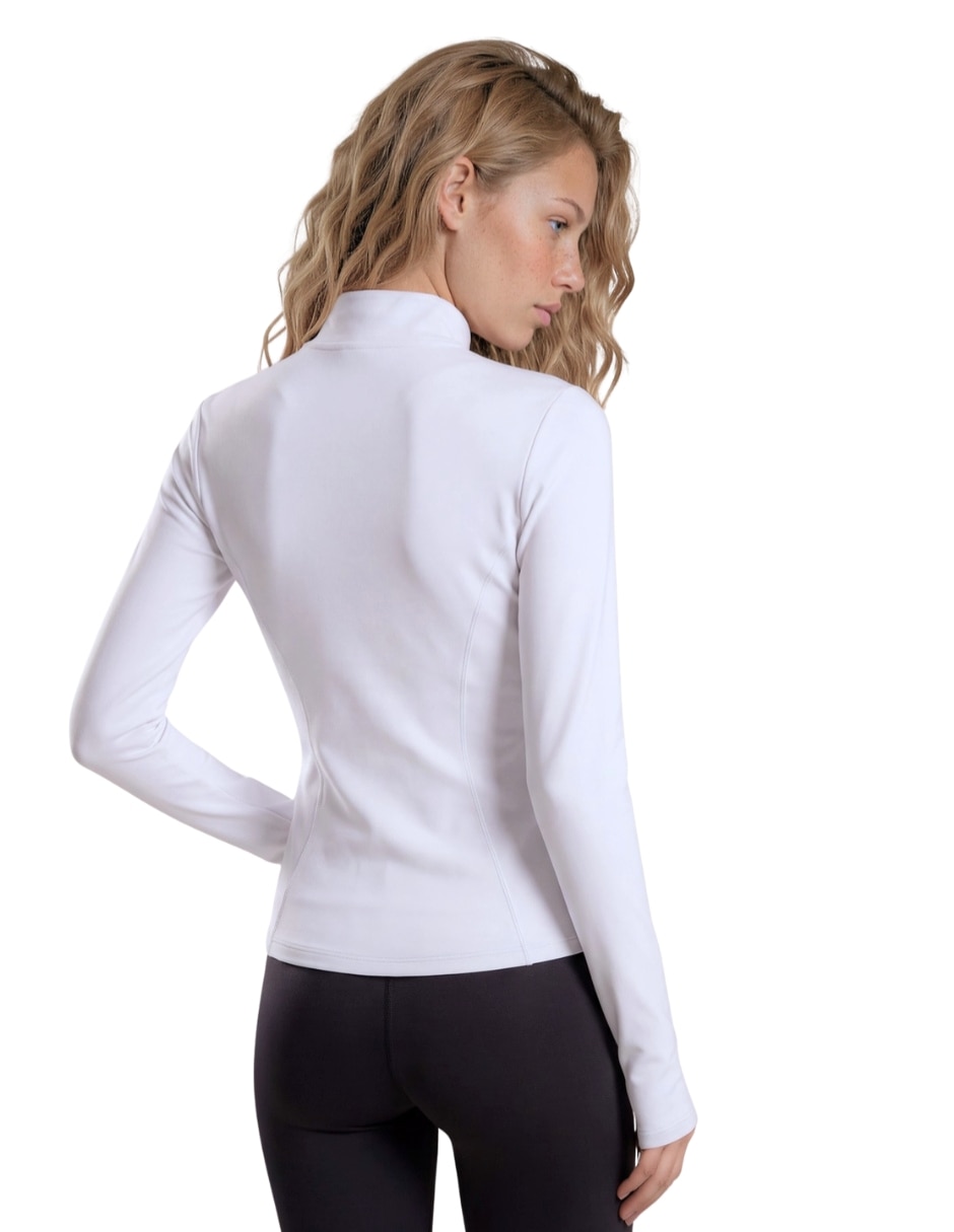 Chamarra para entrenamiento active essentials activewear de mujer 7