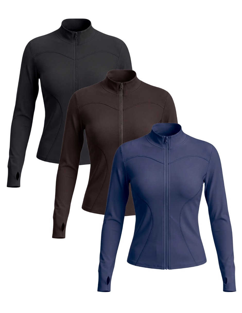 Chamarra para entrenamiento active essentials activewear de mujer Chamarra para entrenamiento active essentials activewear de mujer