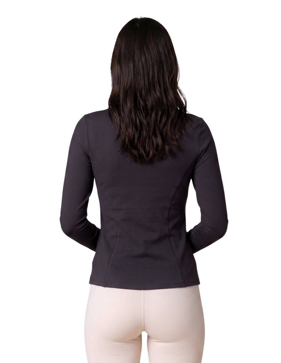 Chamarra para entrenamiento active essentials activewear de mujer 4