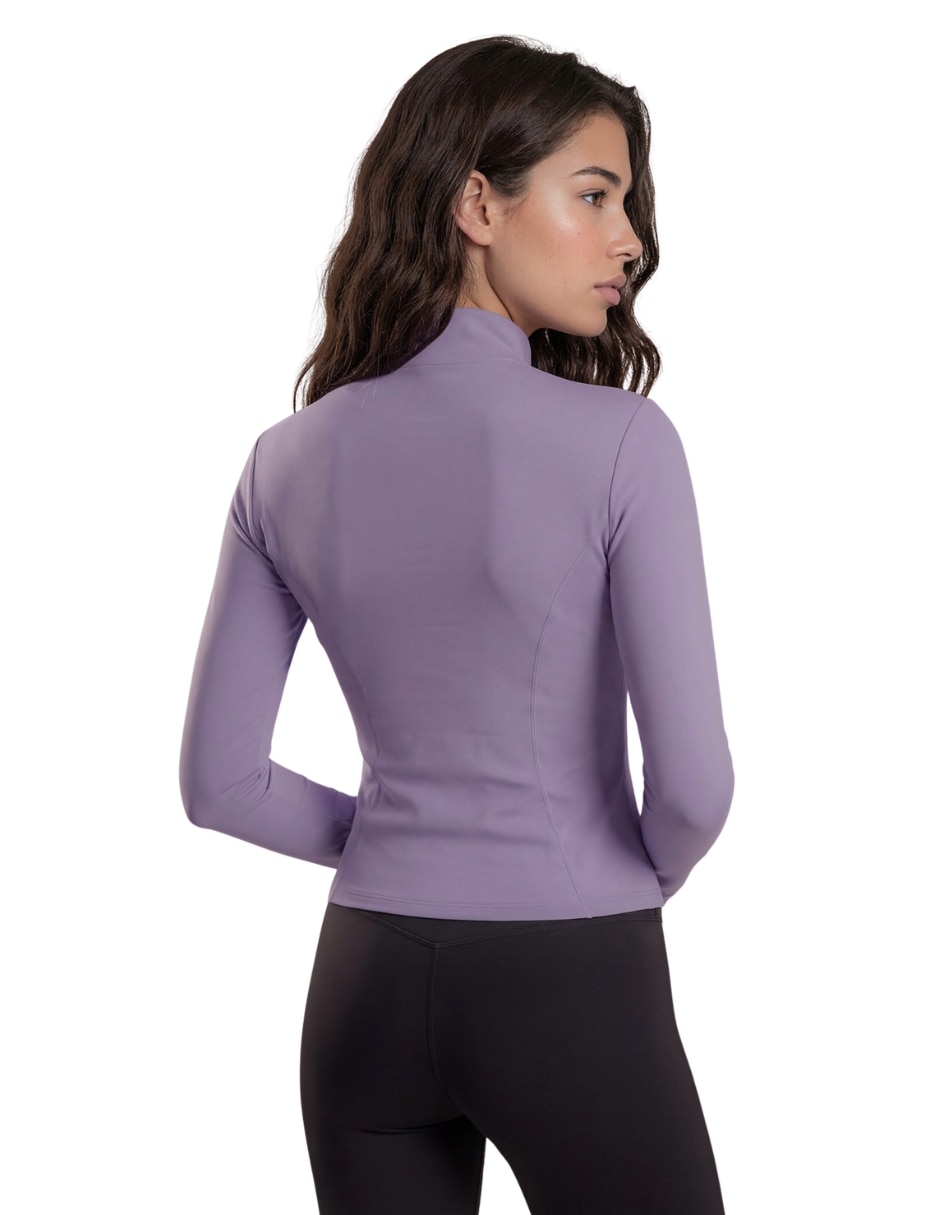 Chamarra para entrenamiento active essentials activewear de mujer 8