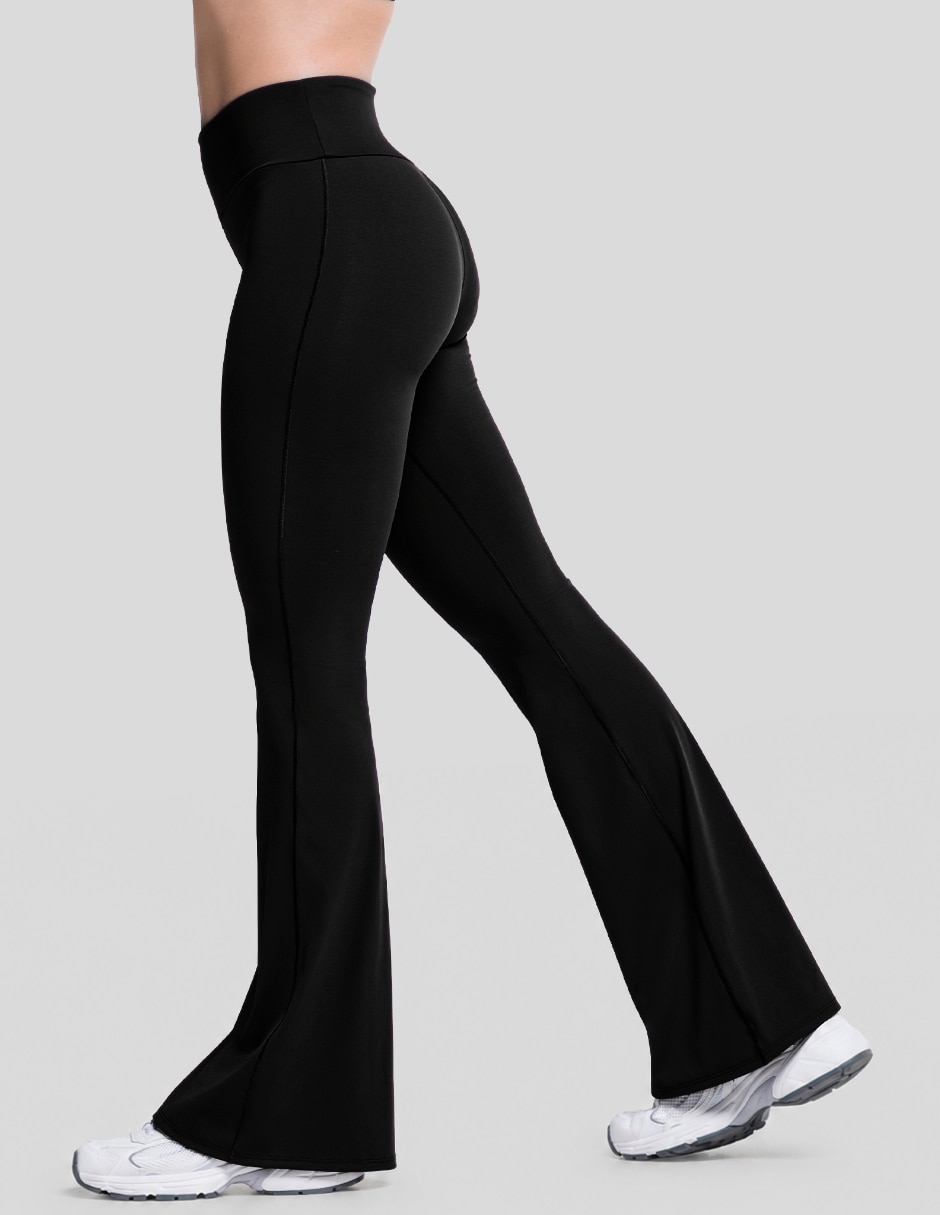Malla para entrenamiento Legging Flare control de abdomen para mujer 5