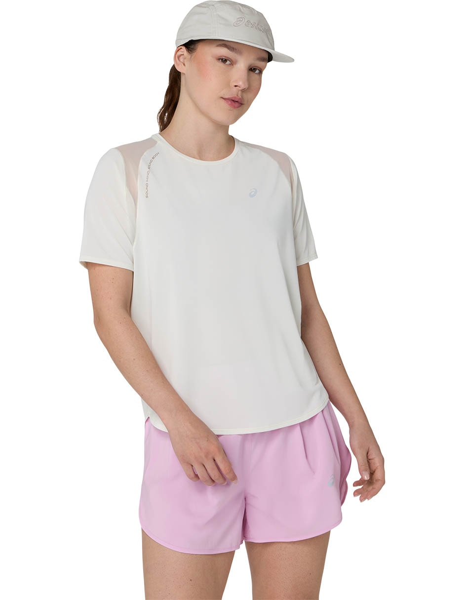 Playera deportiva para trail fujitrail logo ss de mujer Playera deportiva para trail fujitrail logo ss de mujer