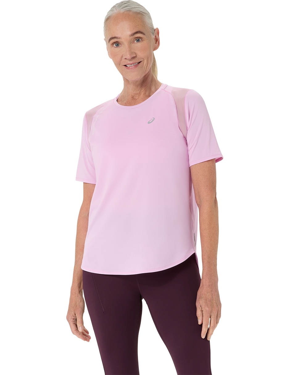 Playera deportiva para correr road de mujer Playera deportiva para correr road de mujer