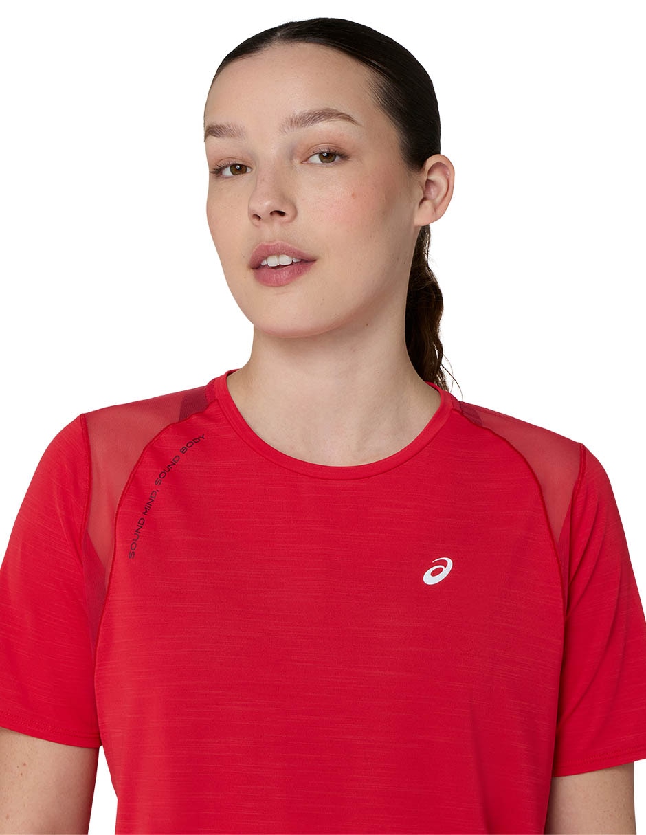 Set playera deportiva/Playera deportiva No para Trail FUJITRAIL LOGO SS TOP Sin equipo de Mujer 4