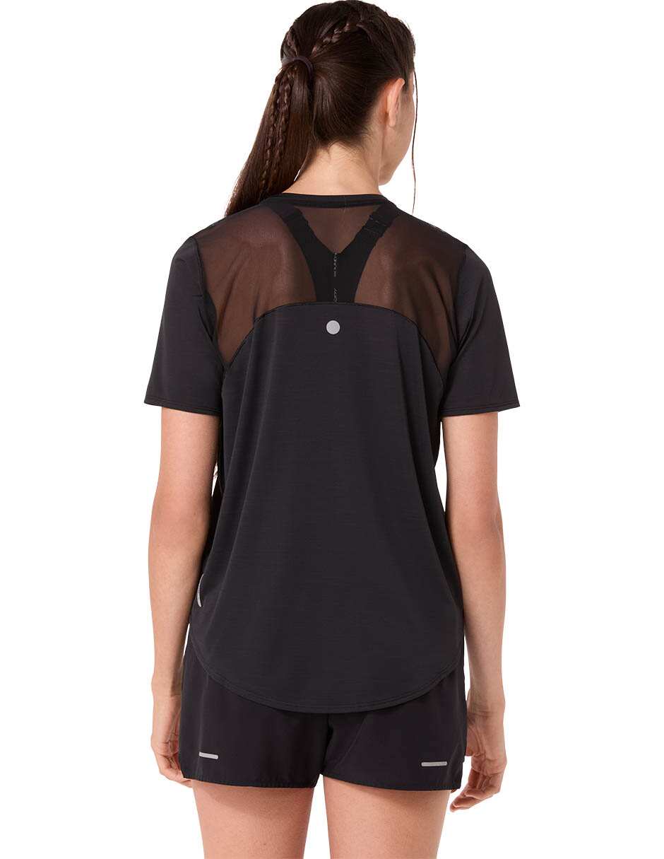 Playera deportiva para correr road de mujer 3