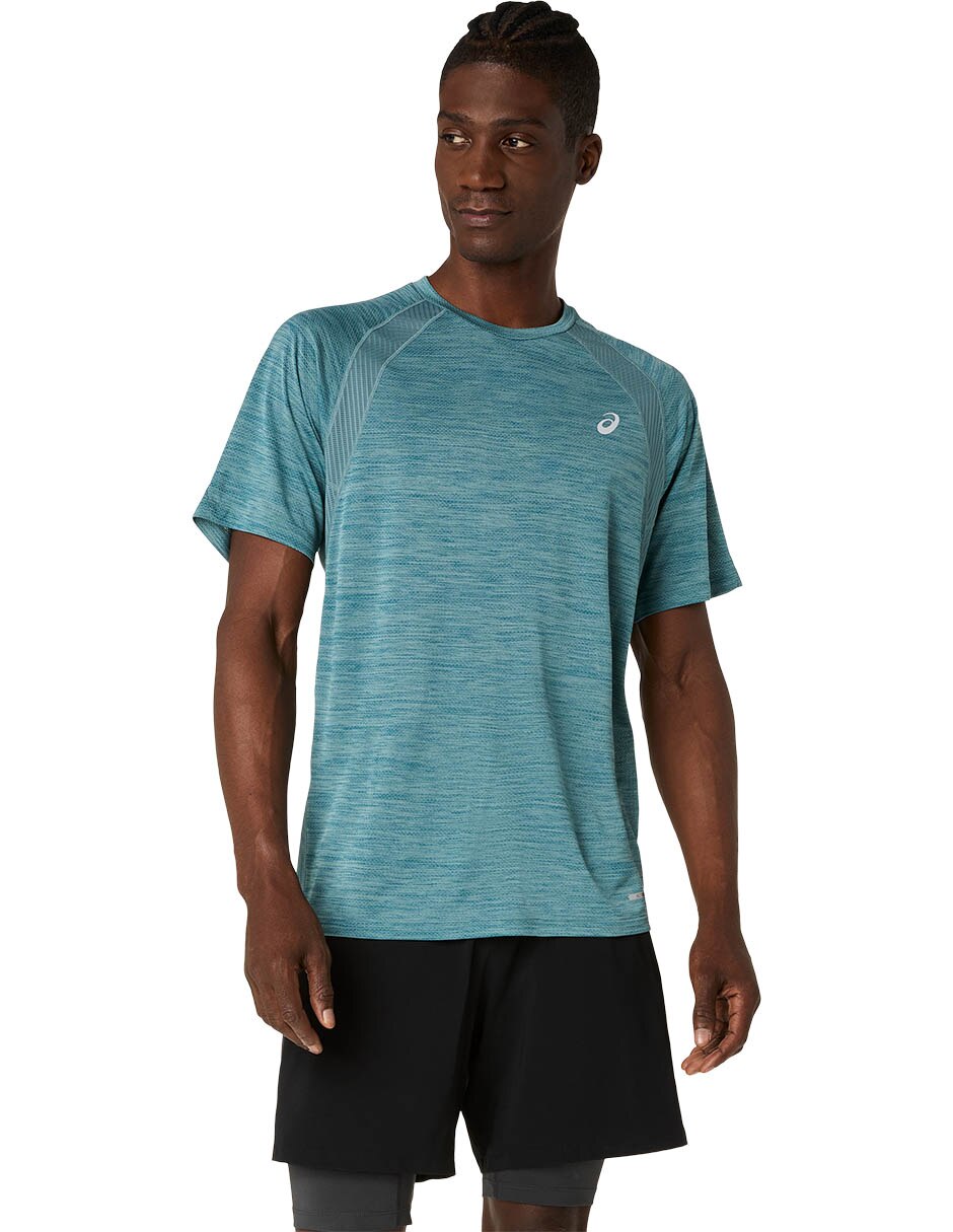 Playera deportiva para correr road ss de hombre Playera deportiva para correr road ss de hombre