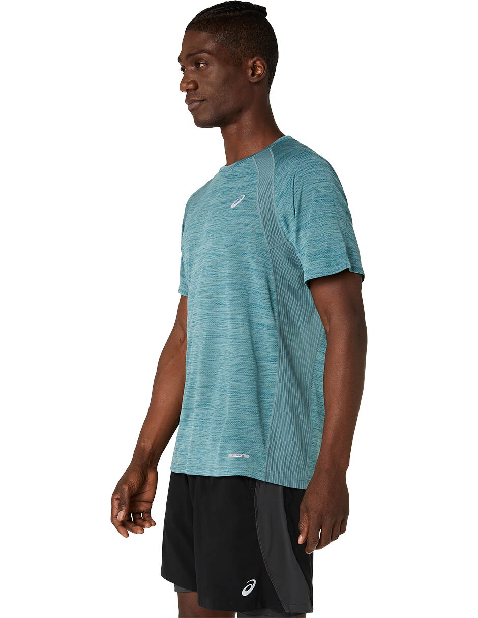 Playera deportiva para correr road ss de hombre 2