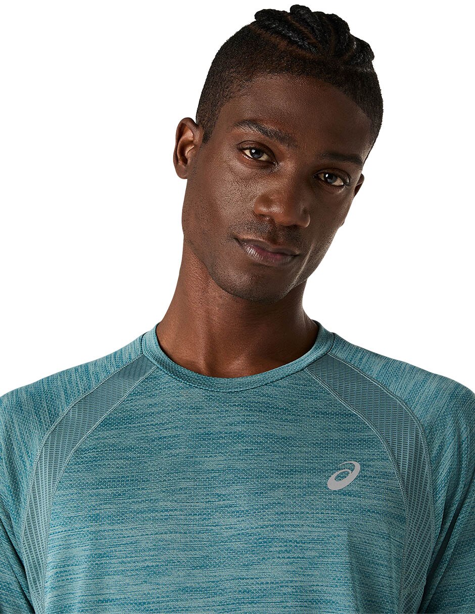 Playera deportiva para correr road ss de hombre 3