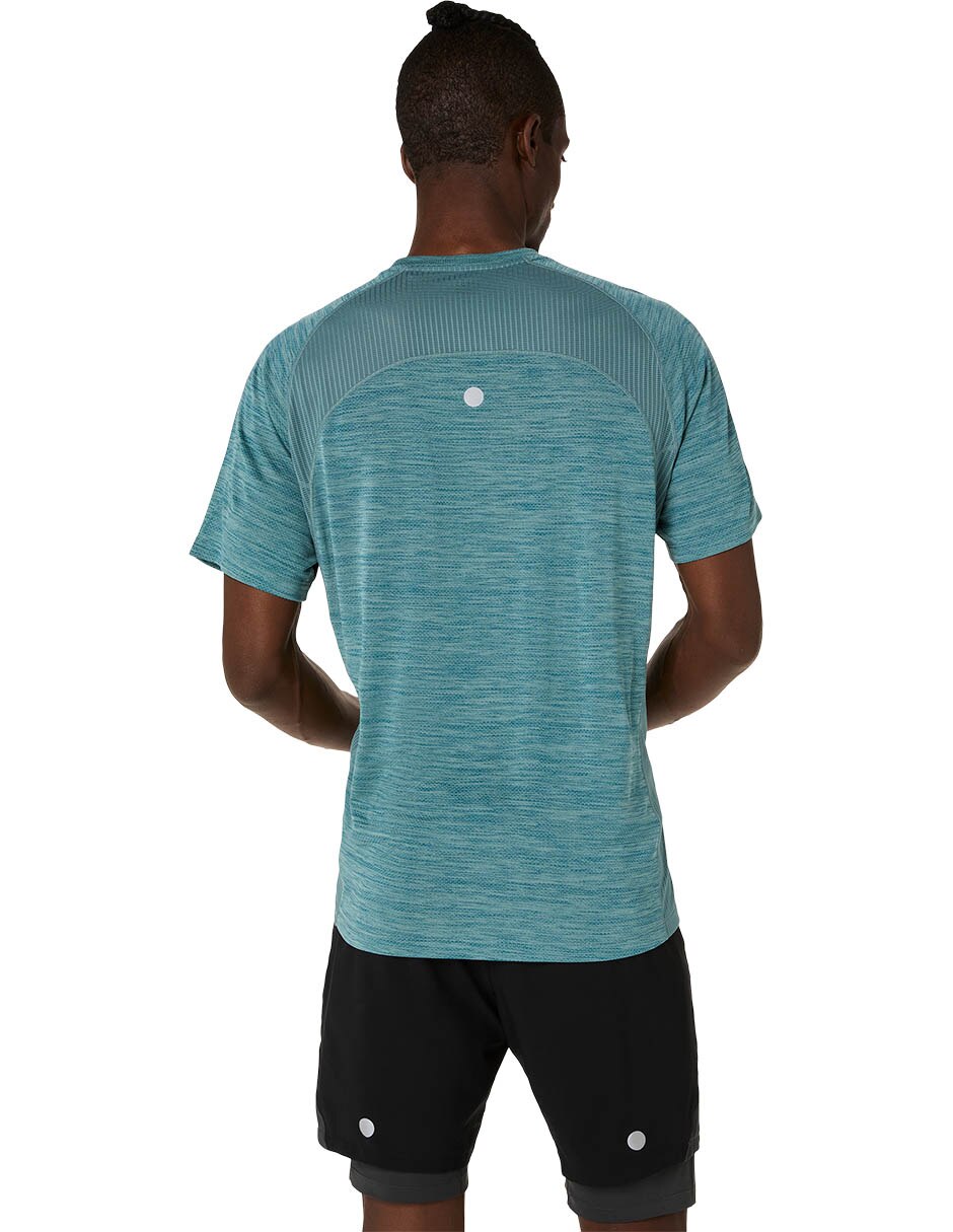 Playera deportiva para correr road ss de hombre 5