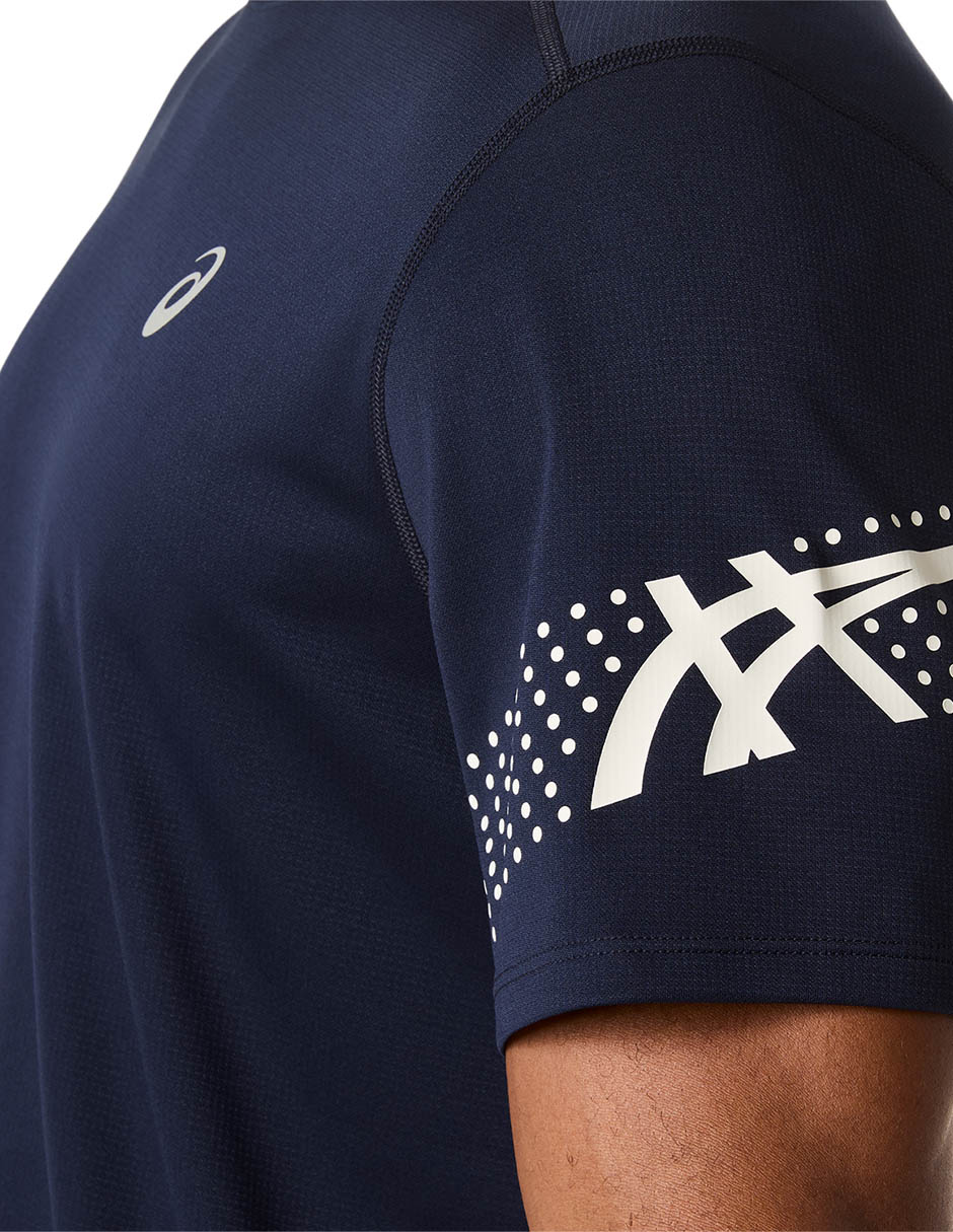 Playera deportiva para correr icon ss de hombre 5