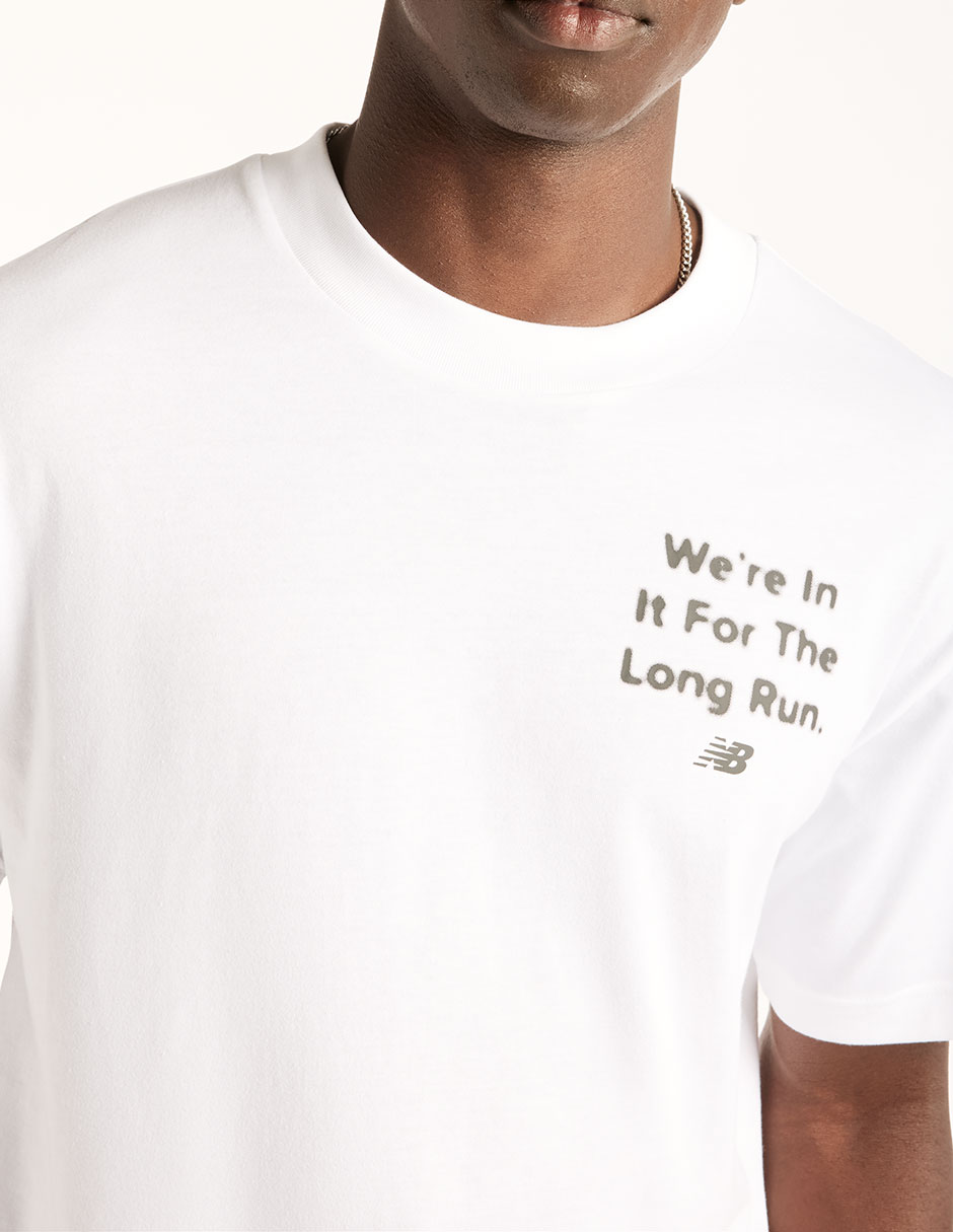 Playera deportiva para correr de hombre 4