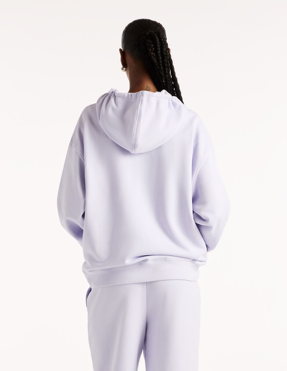 Sudadera para correr con bolsa canguro para mujer 5