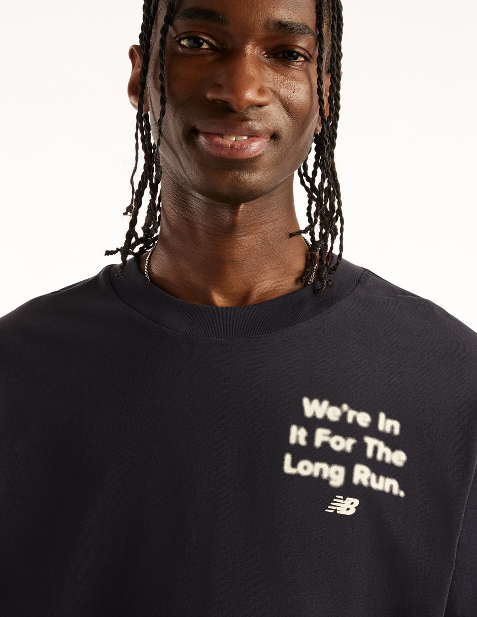 Playera deportiva para correr de hombre 2