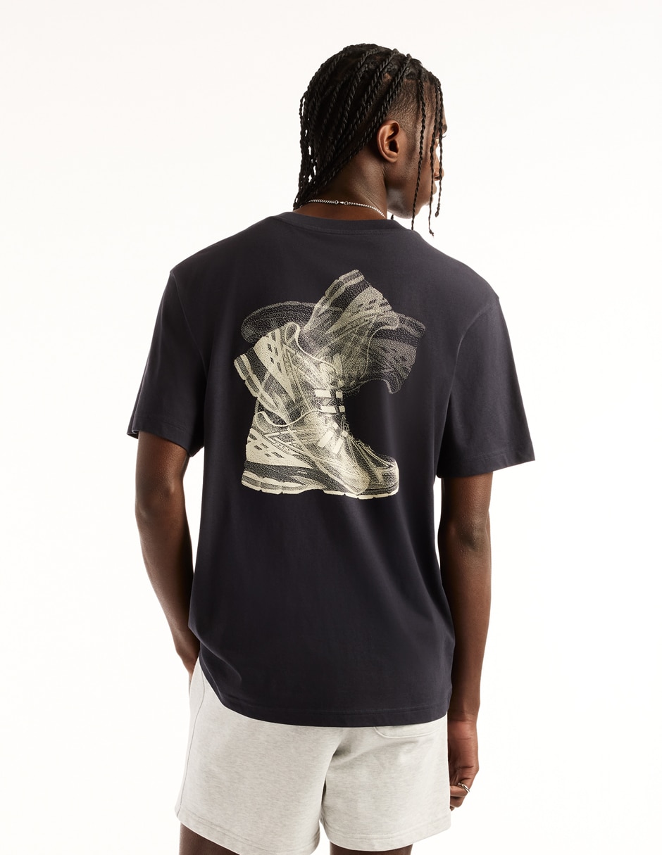 Playera deportiva para correr de hombre 4