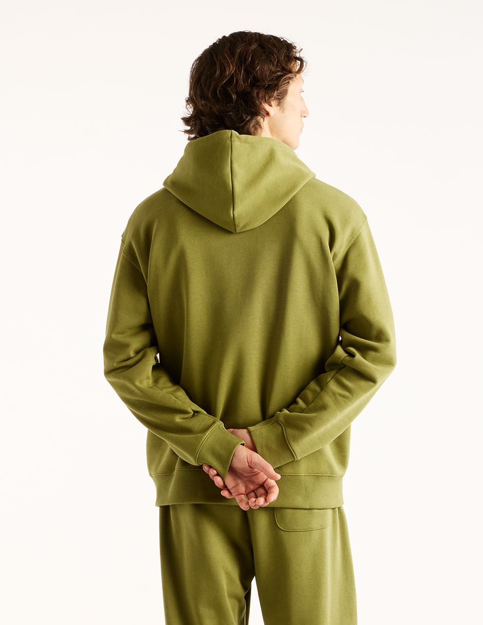 Sudadera para correr con bolsa canguro para hombre 2