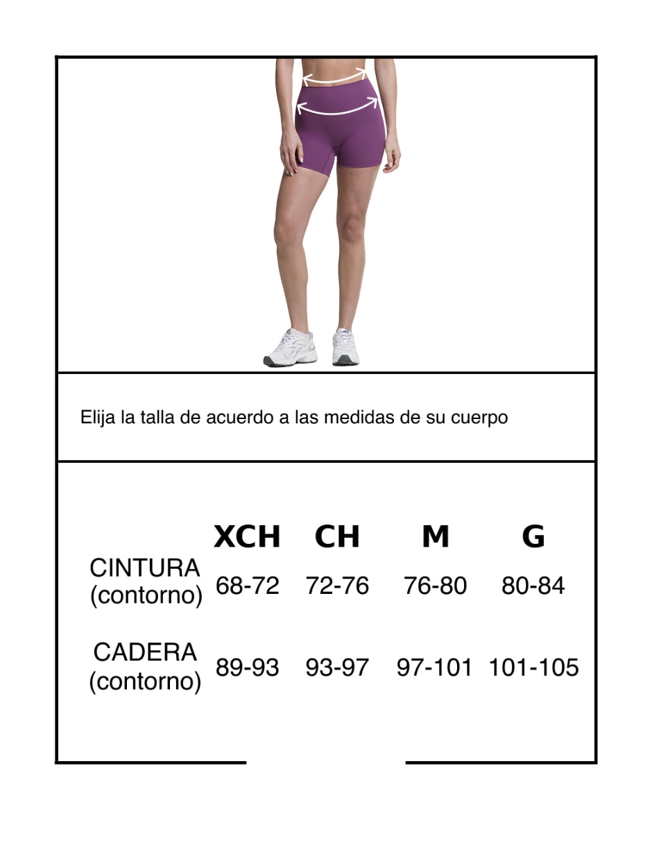 Short Biker Flat mujer 5