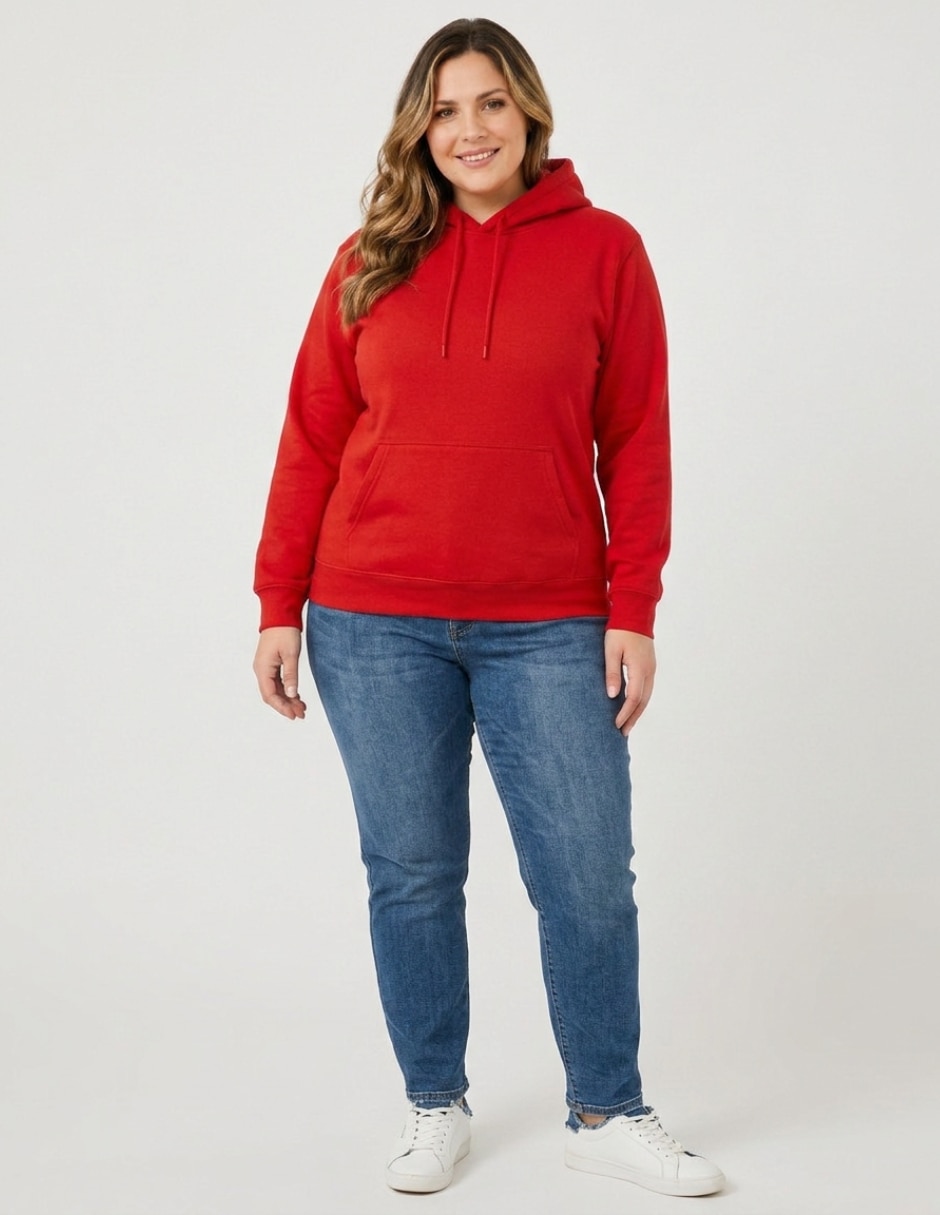 Sudadera casual con capucha y bolsa unisex 5
