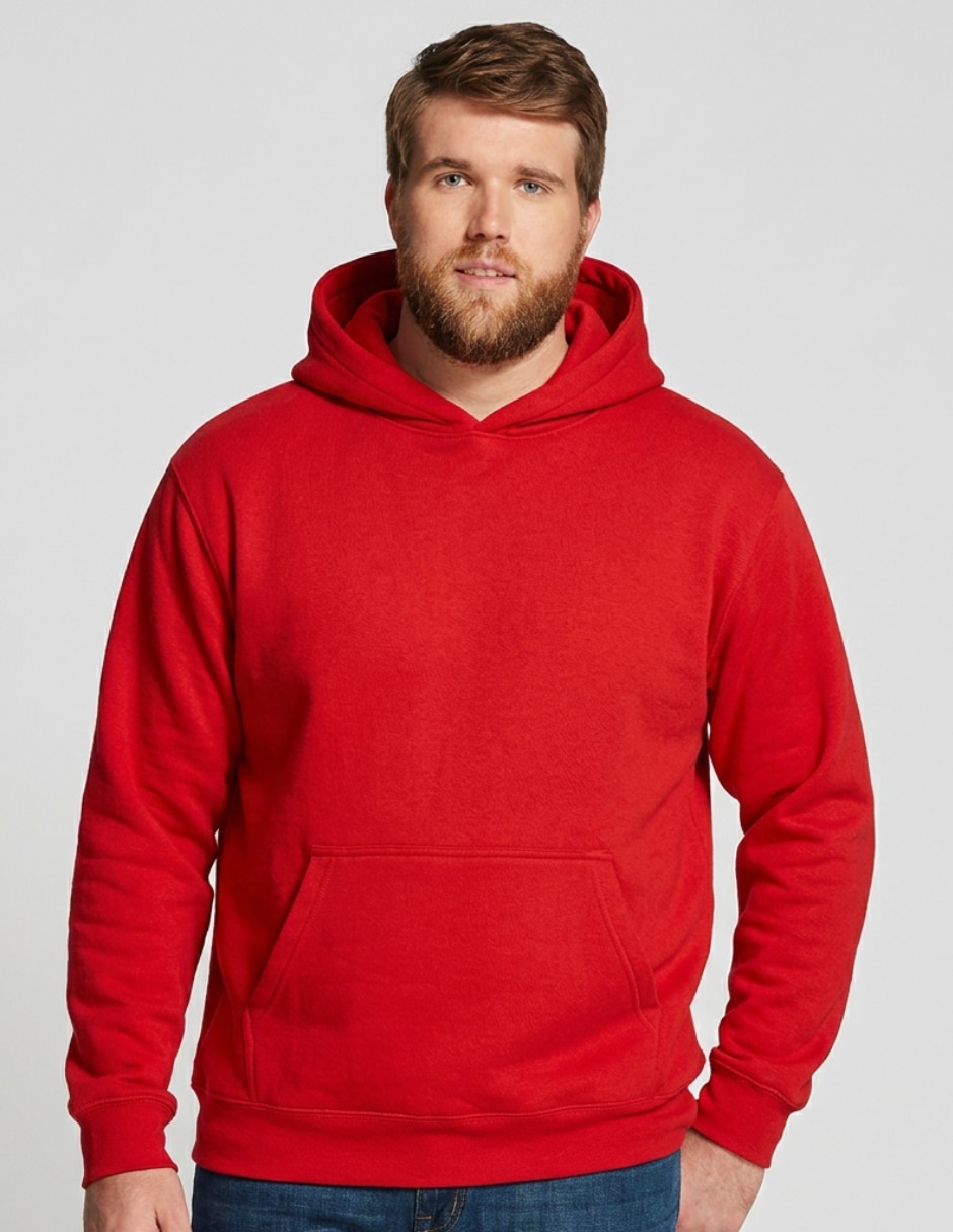Sudadera casual con capucha y bolsa unisex 7