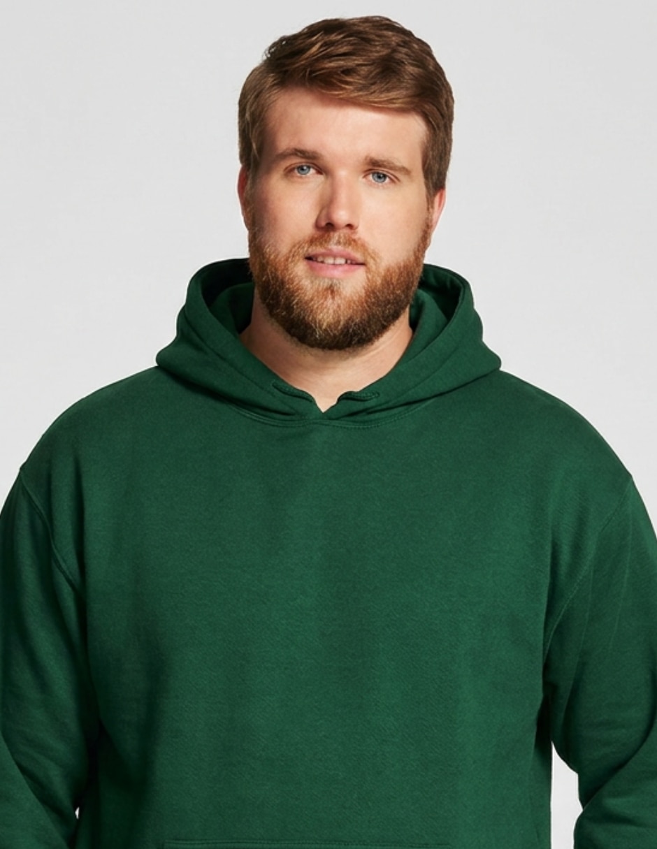 Sudadera casual con capucha y bolsa unisex 2