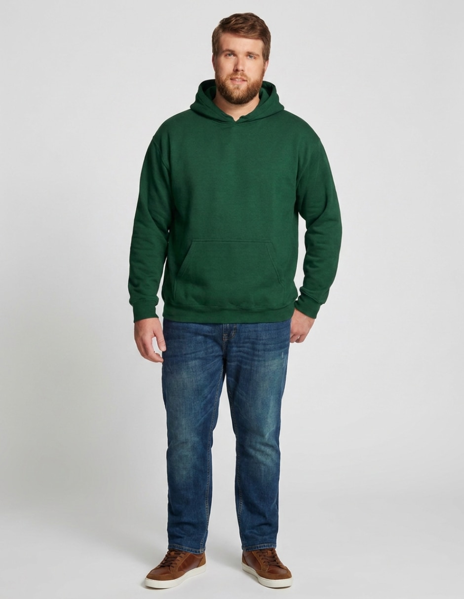 Sudadera casual con capucha y bolsa unisex 3