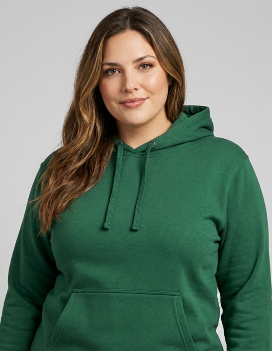 Sudadera casual con capucha y bolsa unisex 8