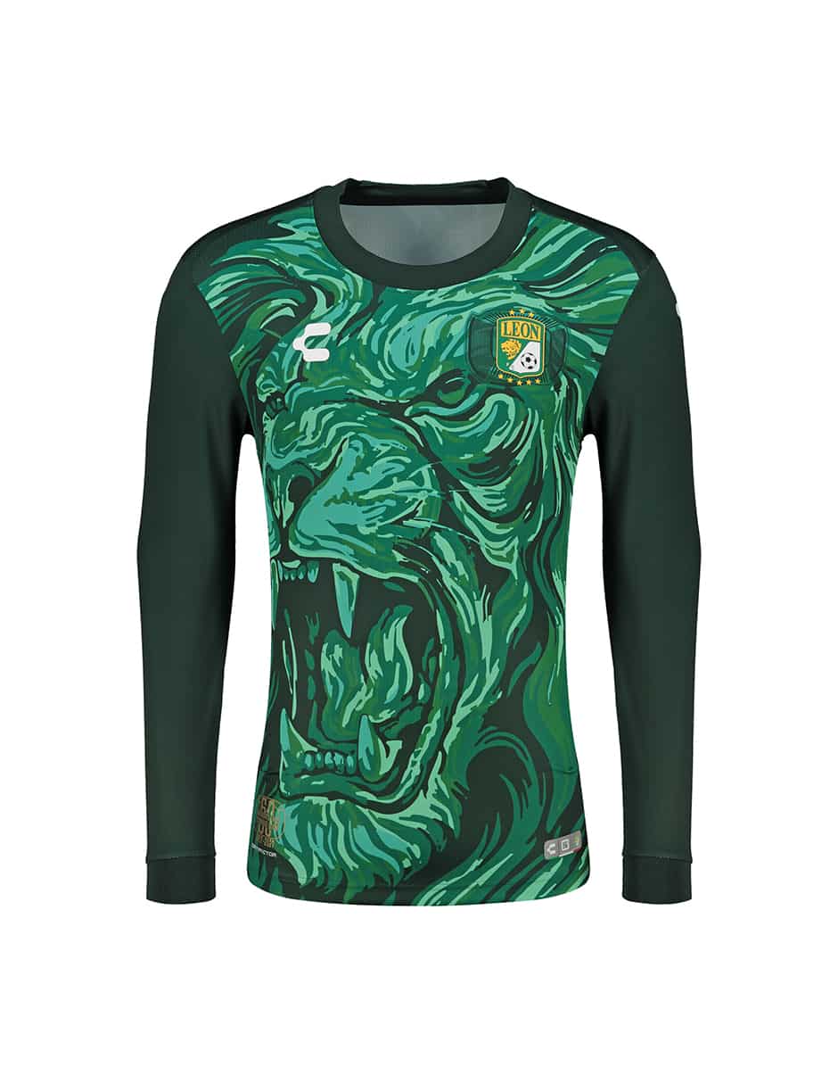 Jersey de club león conmemorativo de manga larga para hombre