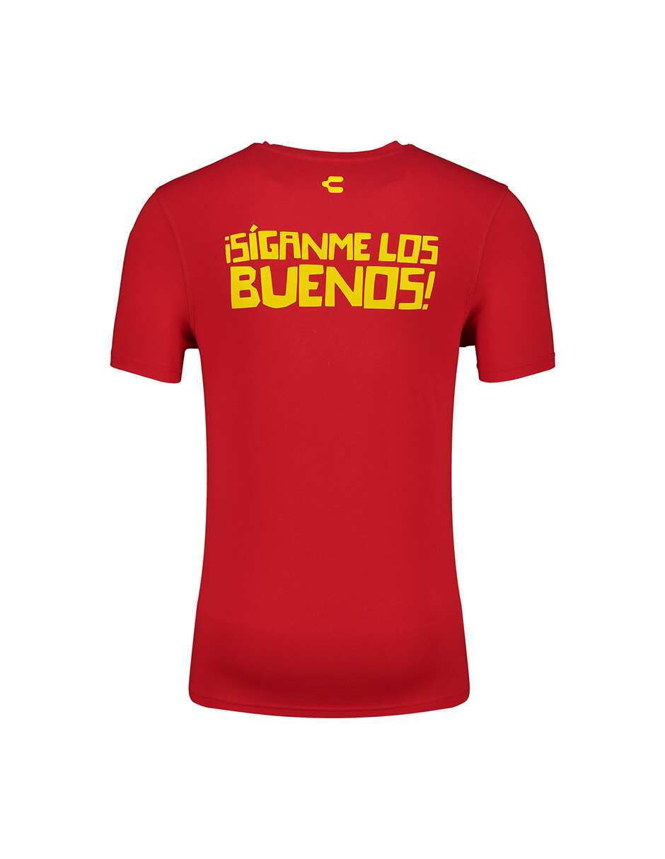 Playera deportiva para entrenamiento chapulín colorado de hombre