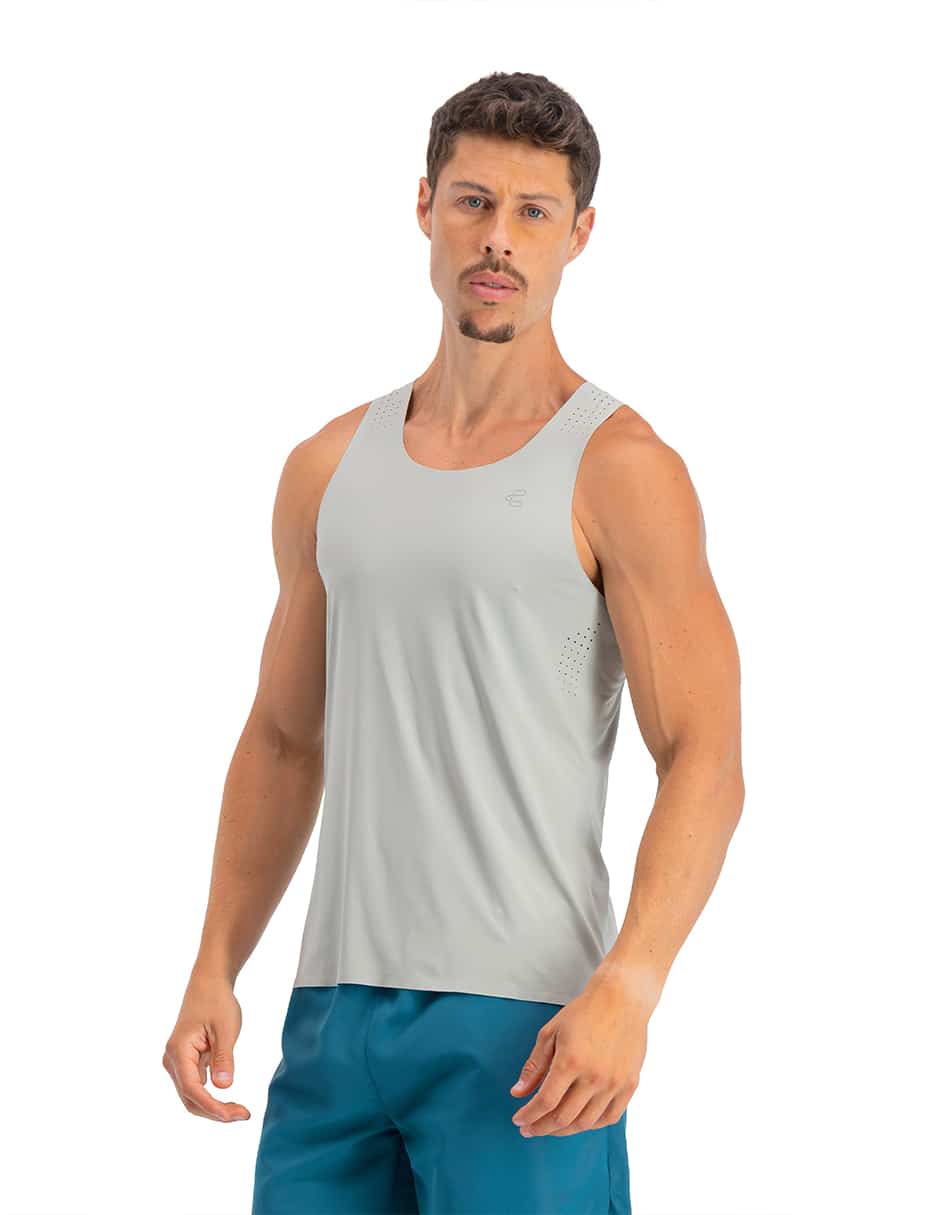 Playera deportiva para entrenamiento fitness de hombre