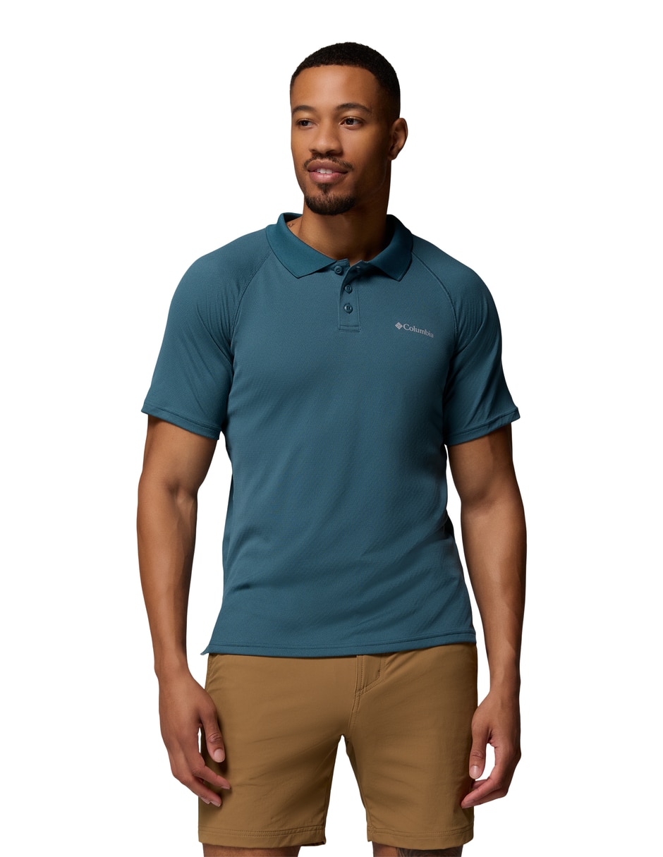 Playera tipo polo senderismo para hombre Playera tipo polo senderismo para hombre
