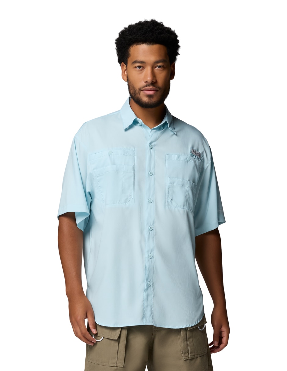 Camisa deportiva para pesca para hombre
