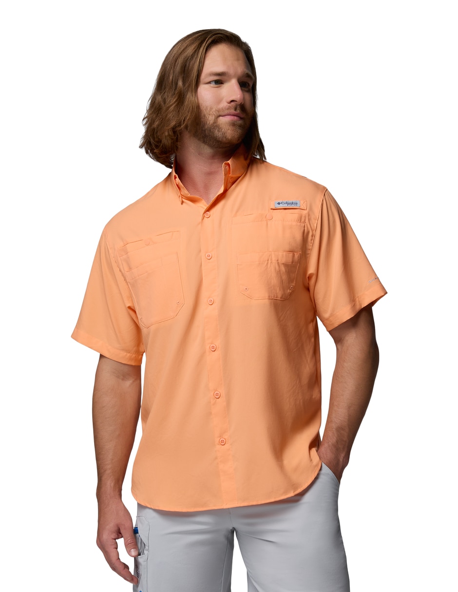 Camisa deportiva para pesca para hombre