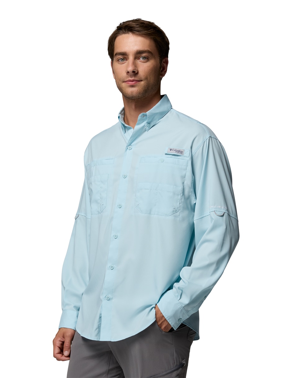 Camisa deportiva para pesca para hombre