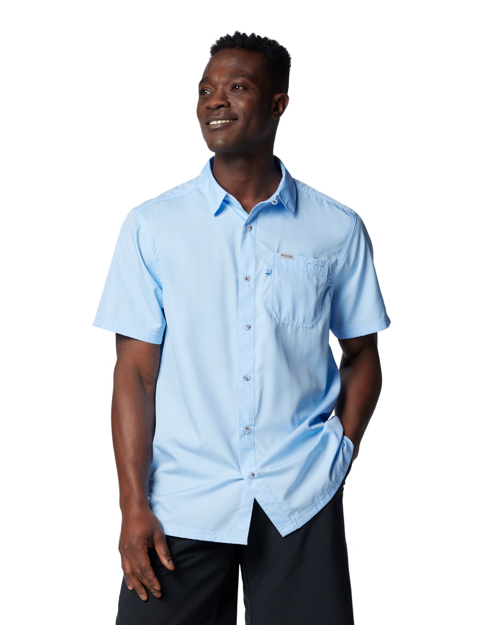 Camisa deportiva para pesca para hombre