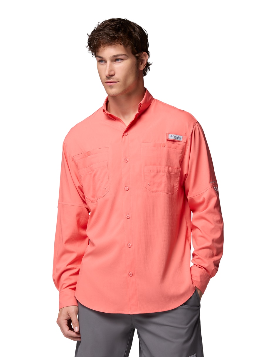 Camisa deportiva para pesca para hombre
