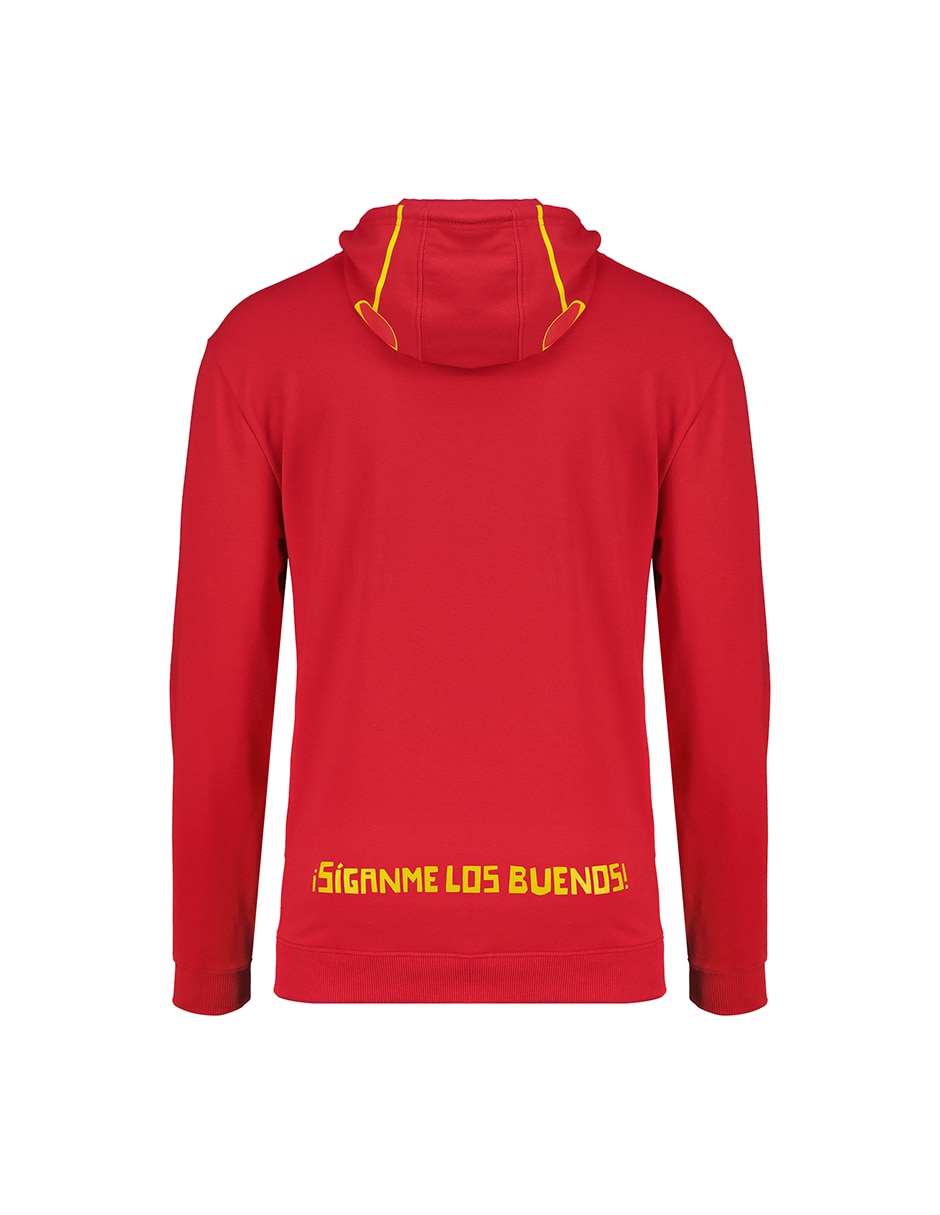 Sudadera casual chapulín colorado con capucha y bolsa para hombre 2