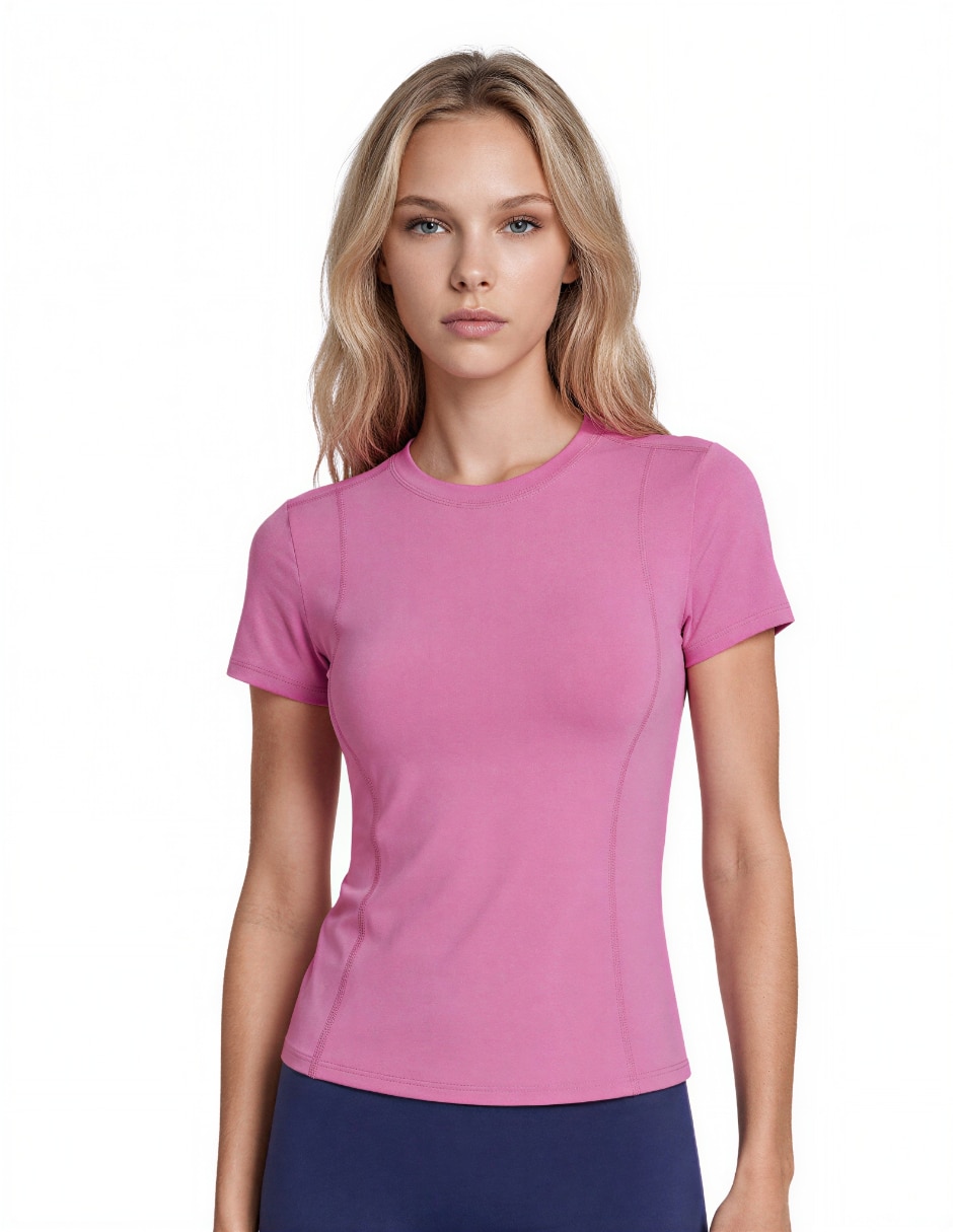 Playera deportiva para entrenamiento activewear de mujer Playera deportiva para entrenamiento activewear de mujer