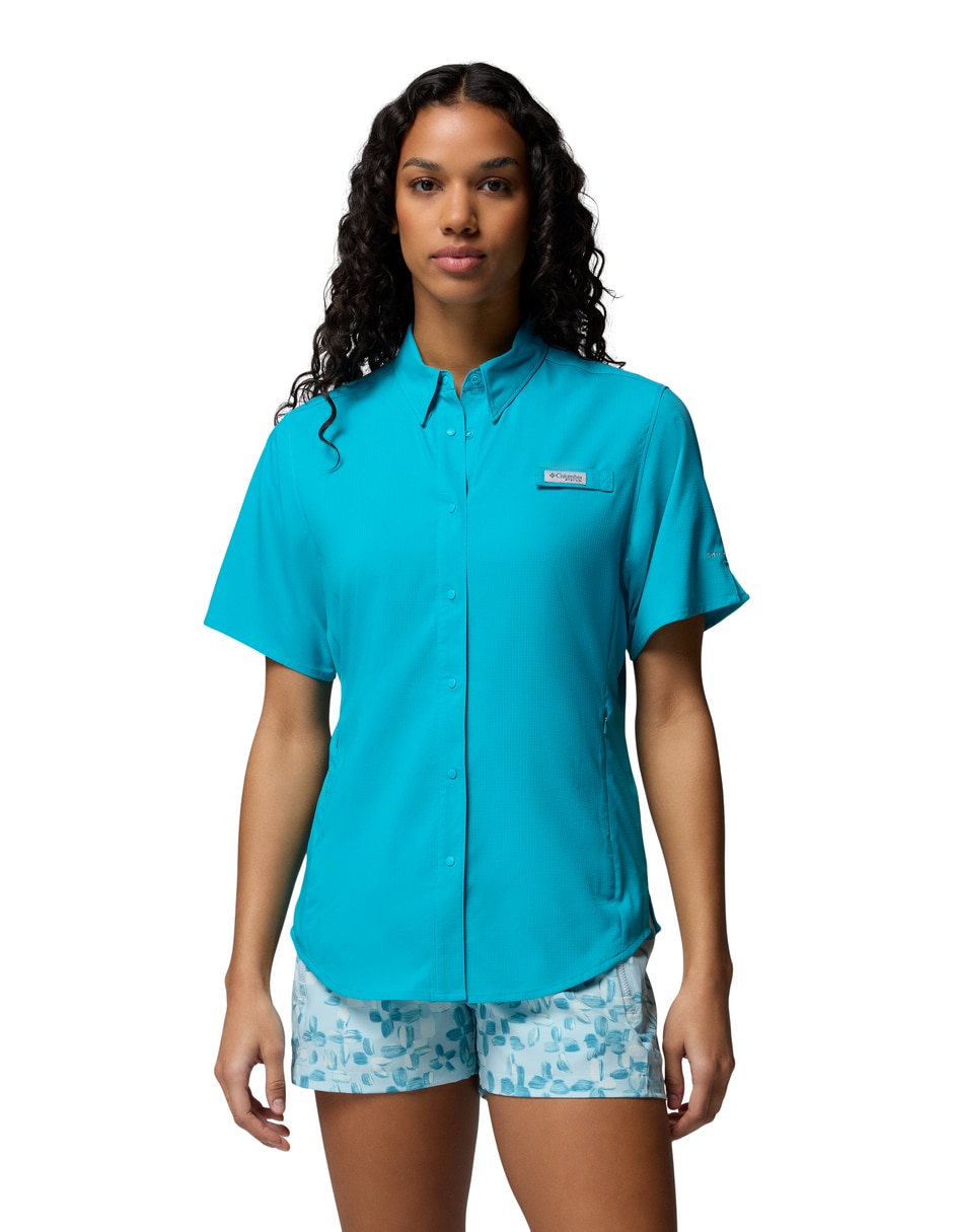 Camisa deportiva para pesca para mujer