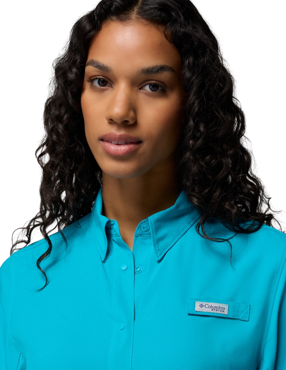 Camisa deportiva para pesca para mujer