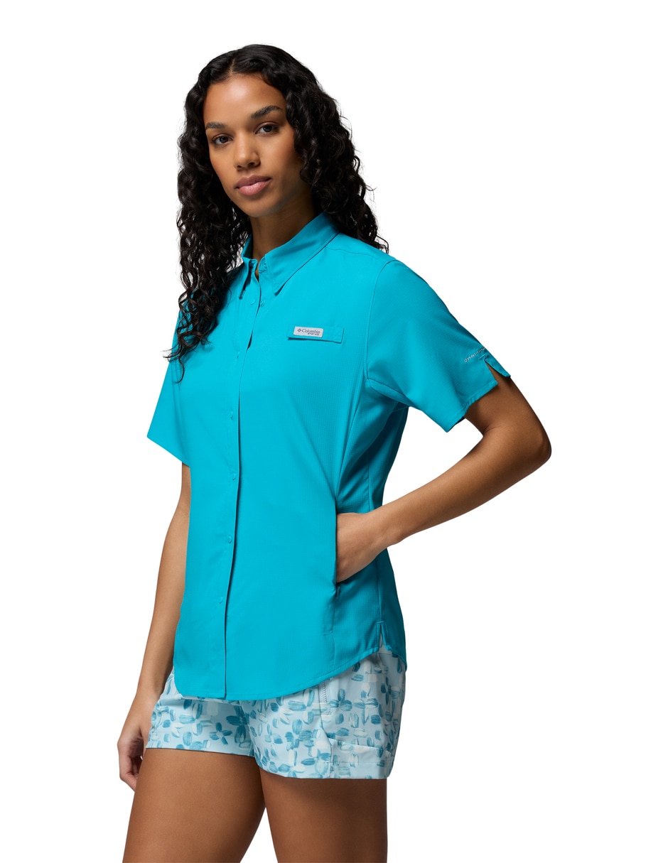 Camisa deportiva para pesca para mujer