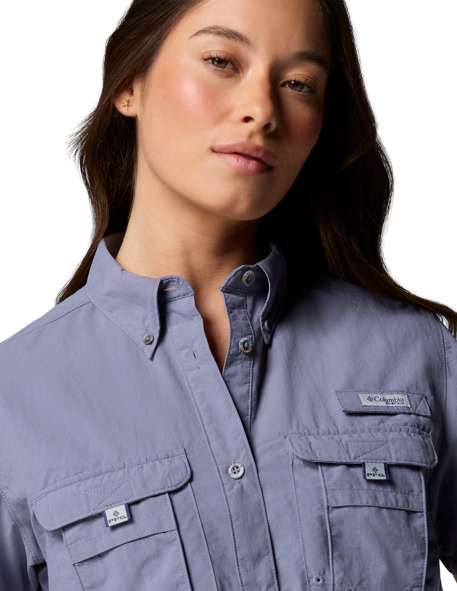 Camisa deportiva para pesca para mujer