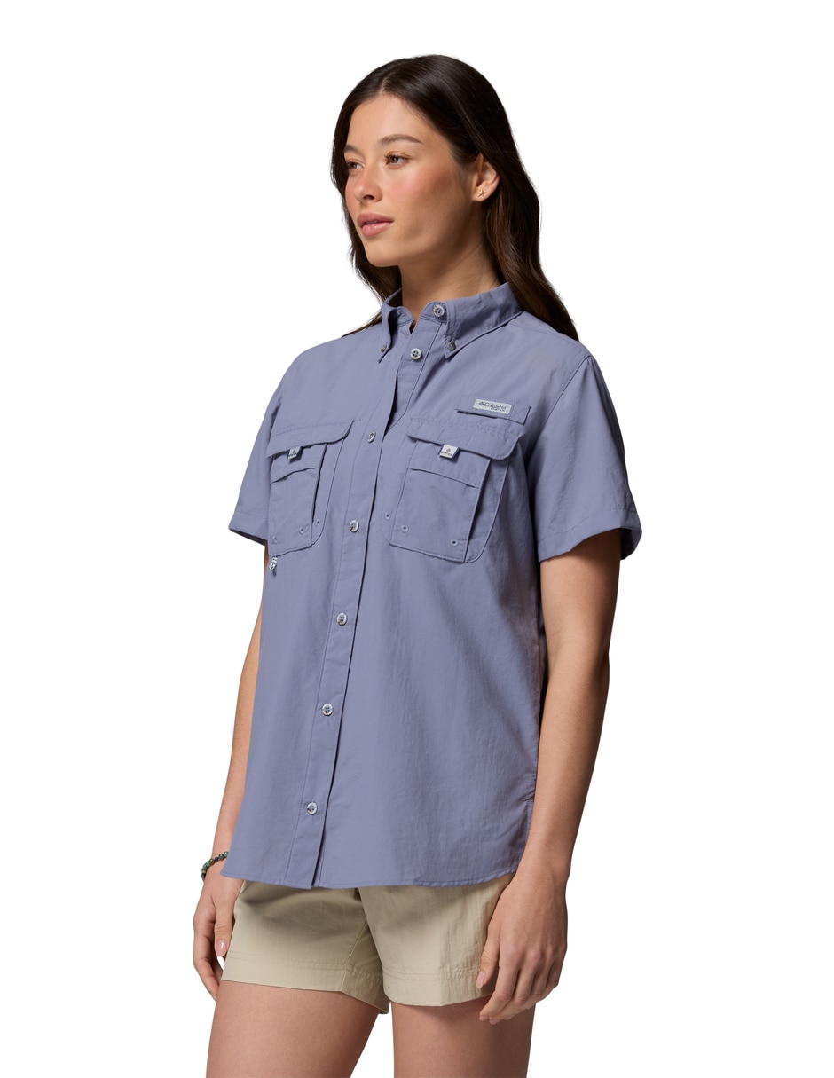 Camisa deportiva para pesca para mujer