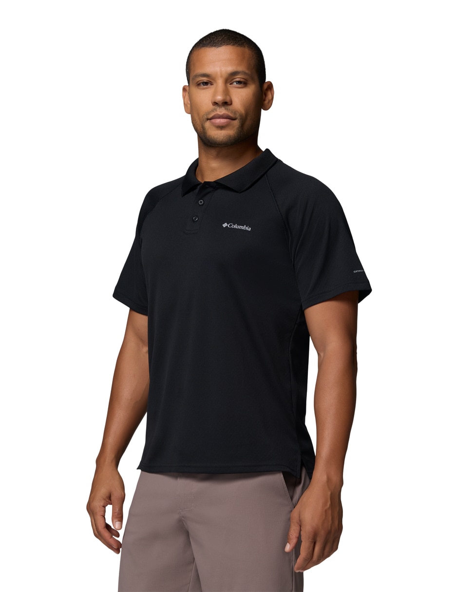 Playera tipo polo senderismo para hombre 4