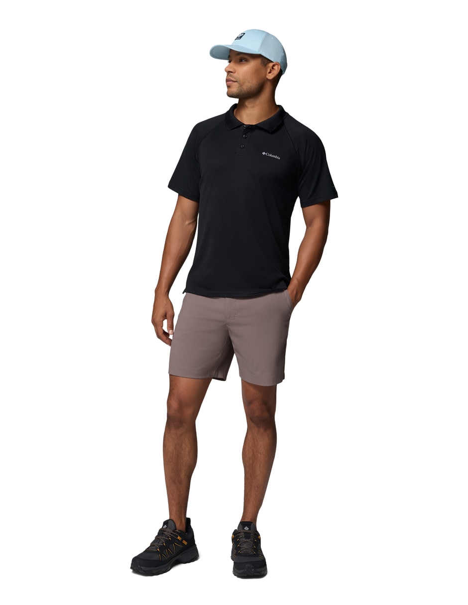 Playera tipo polo senderismo para hombre 2