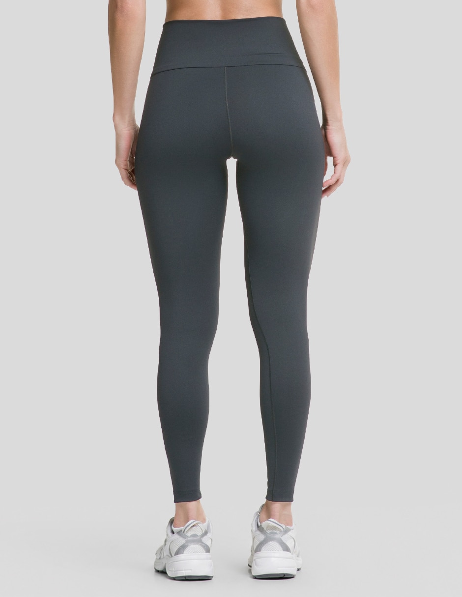 Malla para multidisciplina legging con pretina v compresión control de abdomen para mujer 4