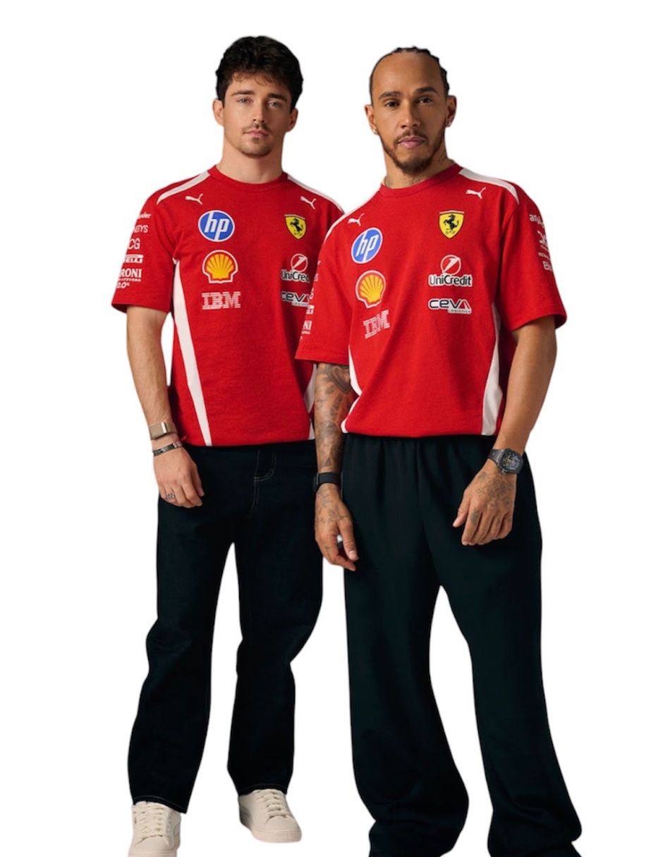 Set playera deportiva/Playera deportiva No para Motorsport Ferrari F1 2026 Scuderia ferrari de Hombre