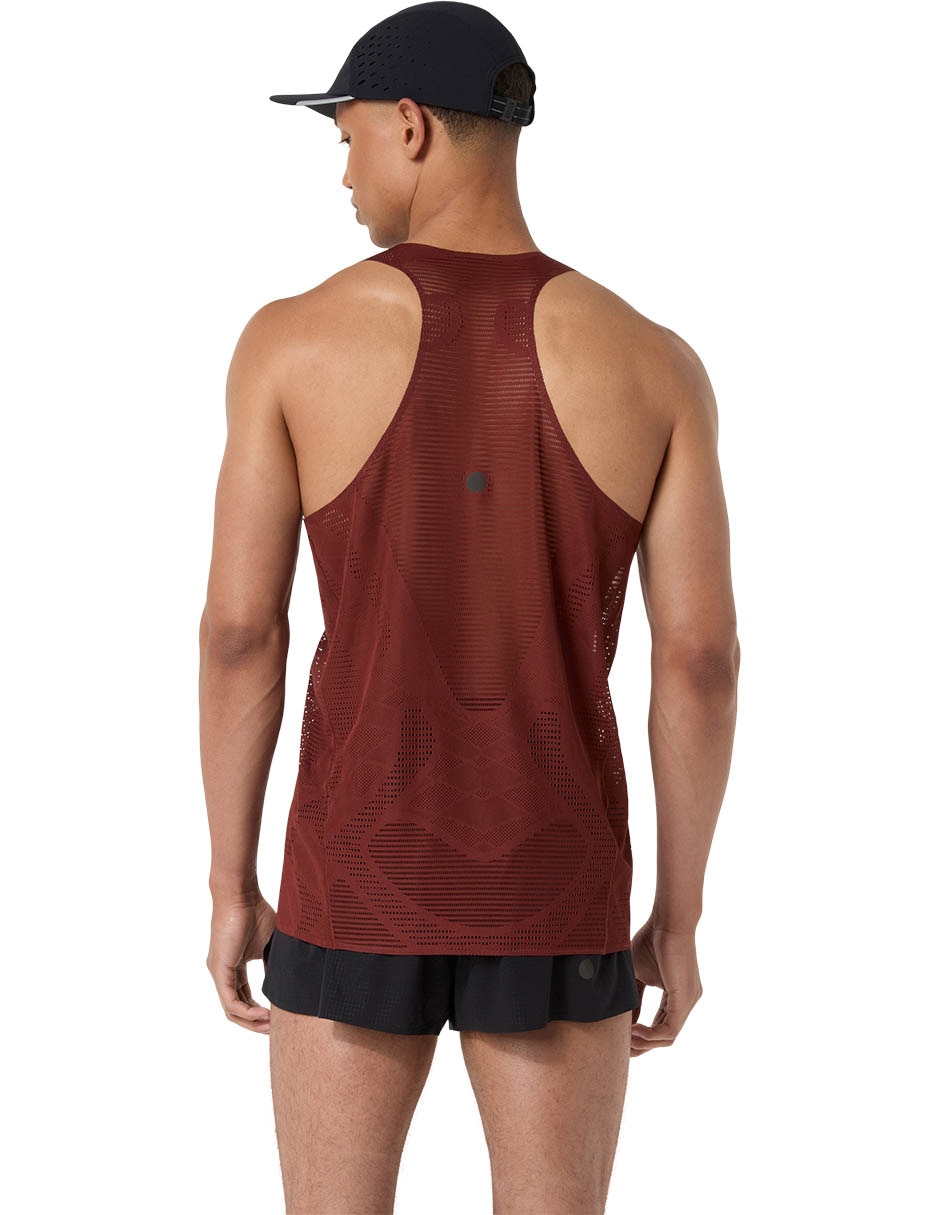 Playera deportiva para correr metarun singlet de hombre 3