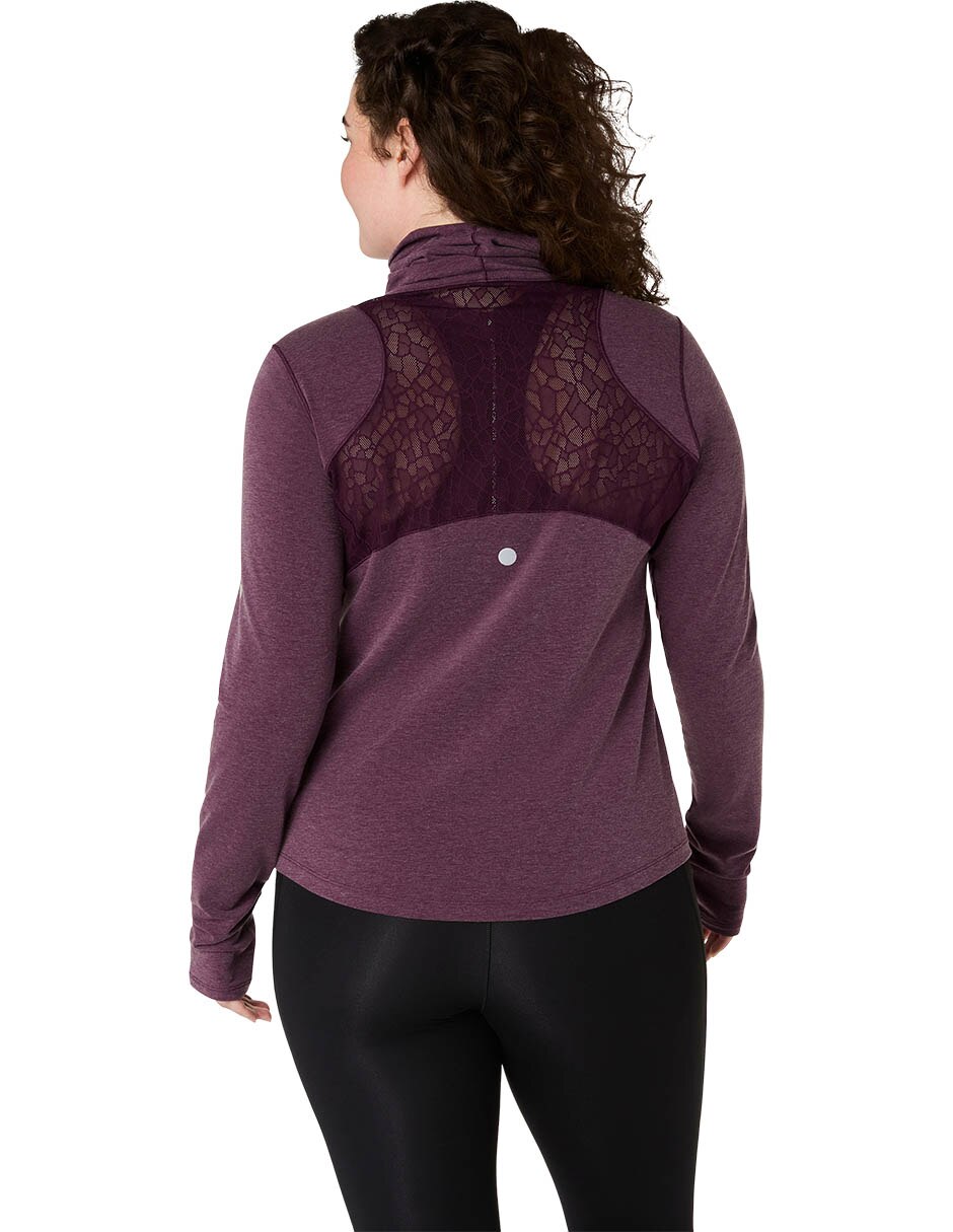 Playera deportiva para correr nagino run de mujer 3