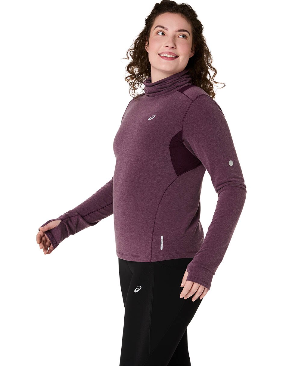 Playera deportiva para correr nagino run de mujer 4