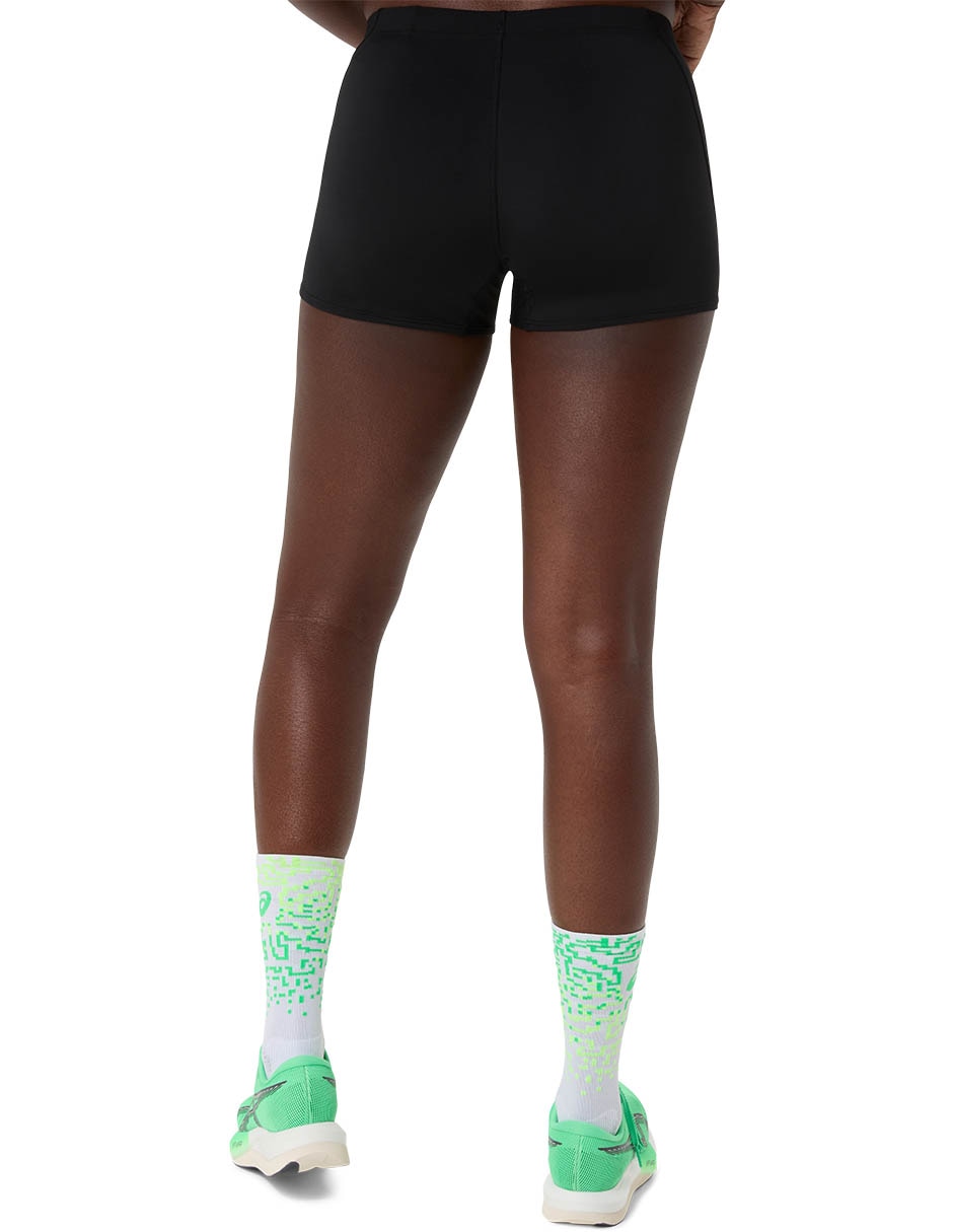 Short sin diseño track hot pant para correr mujer 2